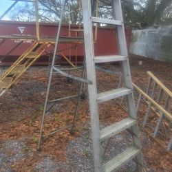 Werner Model 368 Aluminum 8' Ladder