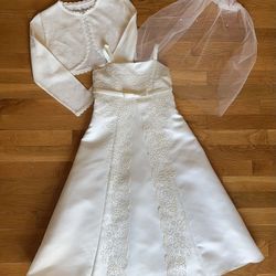 Ivory First communion/flower girl dress