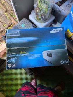Samsung DSB-4700F Free-to-Air (FTA) Digital Satellite Receiver. UNOPENED