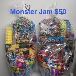Monster Jam Easter Baskets 