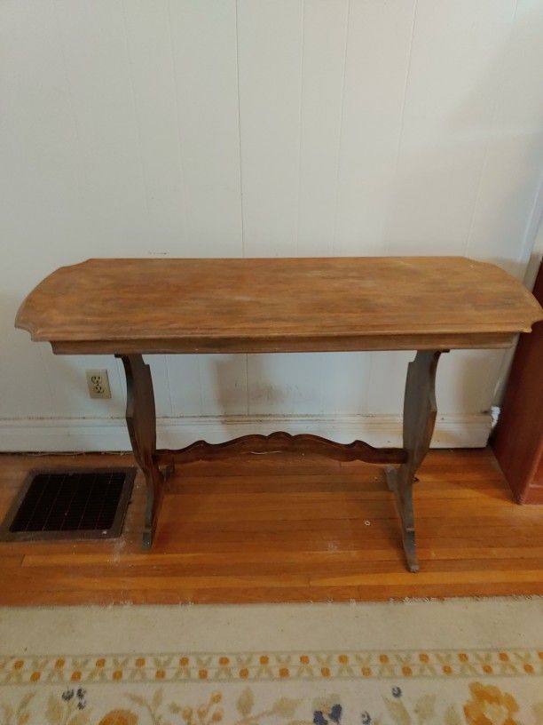 Walnut Sofa or Side Table