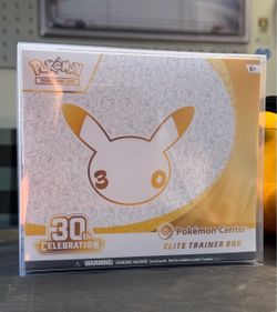 Pokemon Center ETB 30th Anniversary Elite Trainer Box