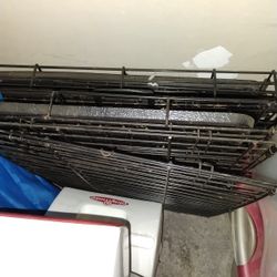 Two.Different Size Pet Collapsible Cages 