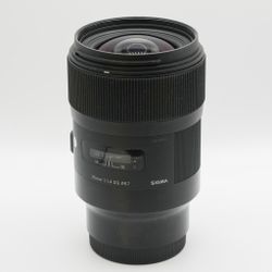 Sigma 35mm f/1.4 For Sony EF mount