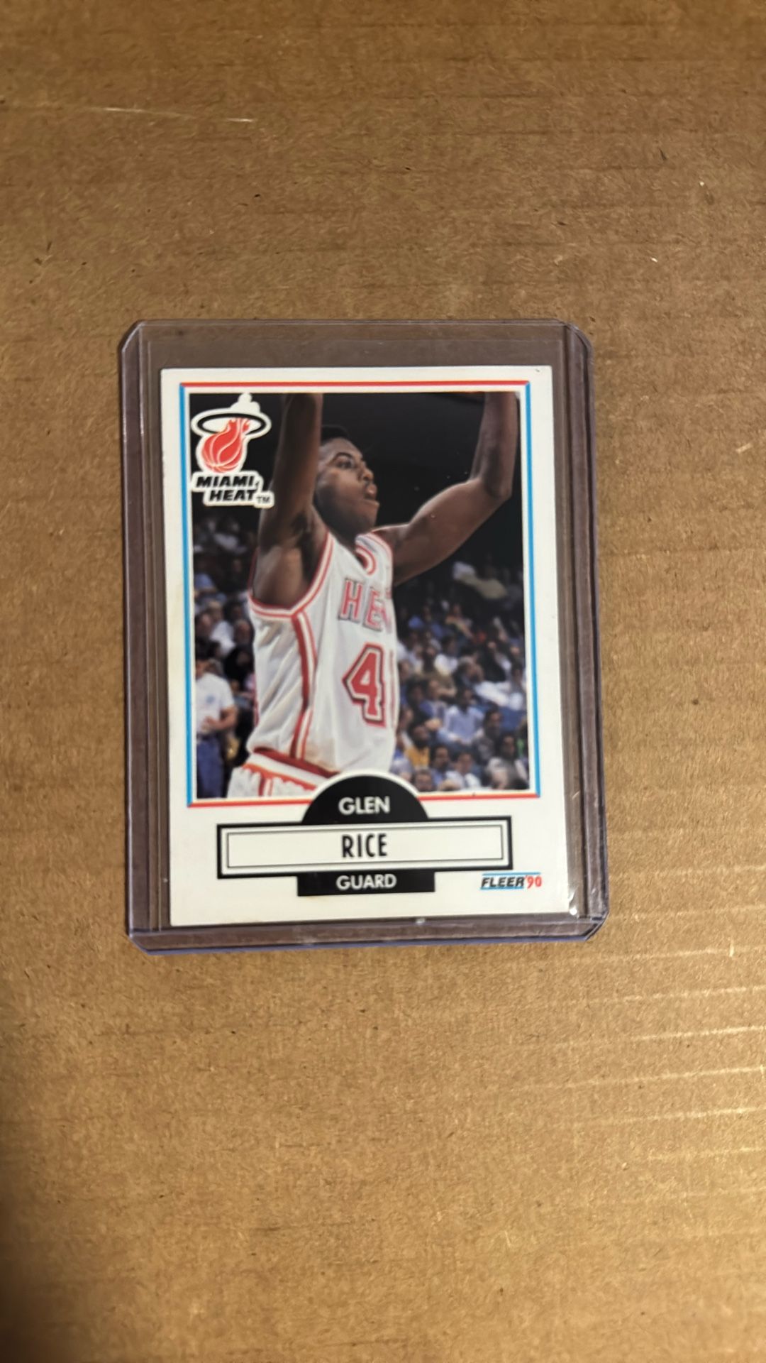 Glen Rice Rookie Card