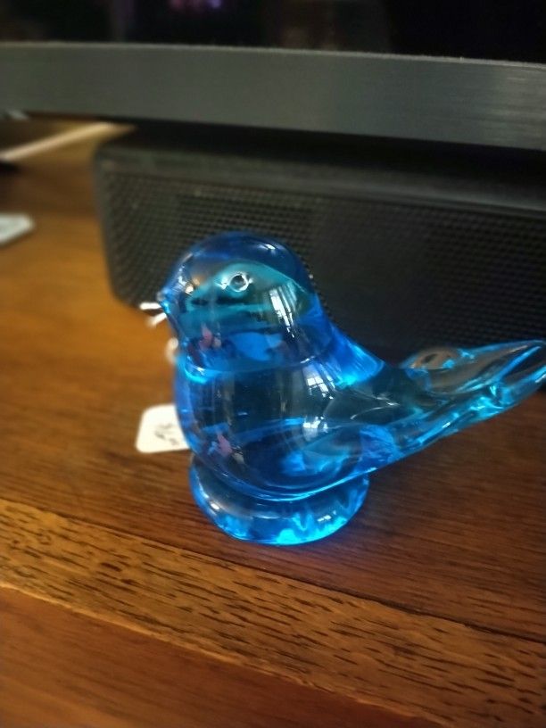 Crystal Blue Bird Of Happiness