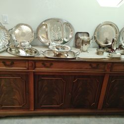 Silver Plated Serving Set