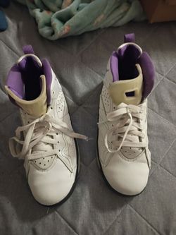 Nike Jordan nvp ps 6 youth raspberry black white purple