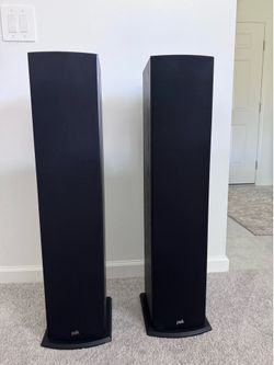 Polk Audio Home Theater Speaker (Polk T50 Towers + Polk T15 Bookshelf) - Great Condition