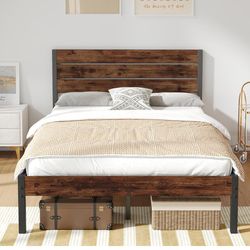 Mattress with bed frame