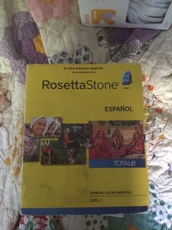 Rosetta Stone Spanish level 1