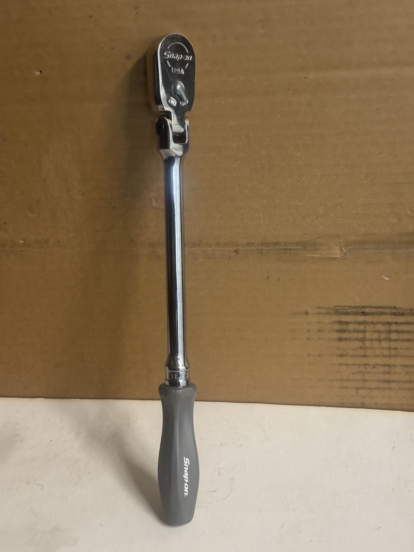 Snap-on Tools USA NEW DARK TITANIUM 3/8" Drive Long Flex Head Ratchet FHLFD80A