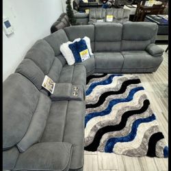 ALEJANDRA FULLY MODULAR RECLINING SECTIONAL SET ONLY $1399!