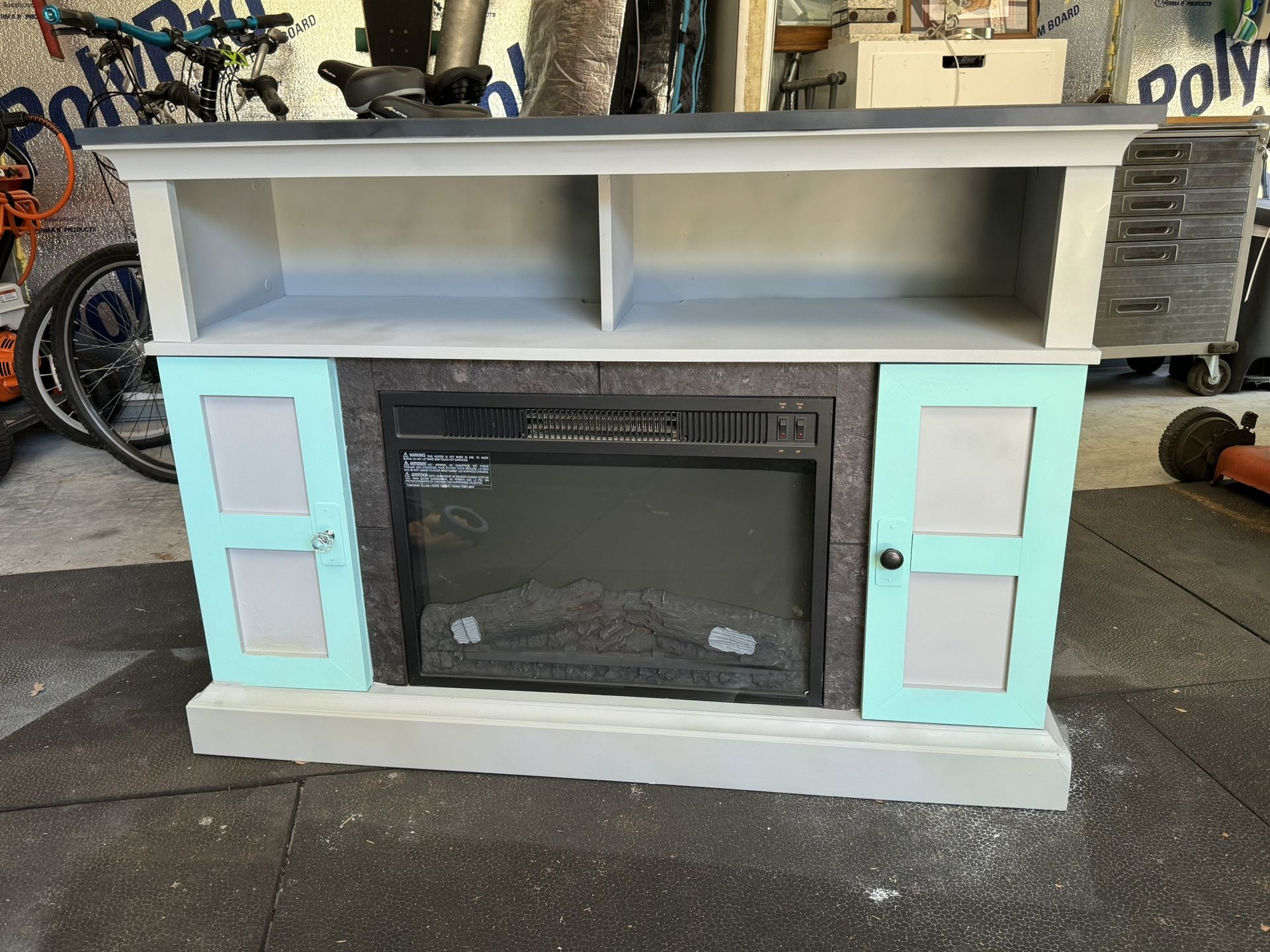 Electric Fireplace - Refinished