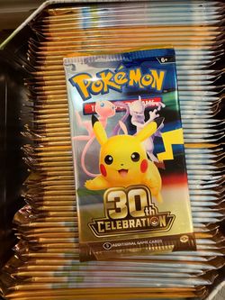 30th anniversary pokemon packs