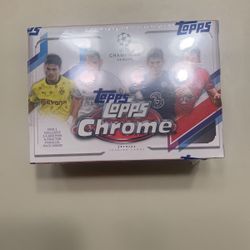 Topps Chrome Blaster Box Topps Trading Cards MLS cards Hott