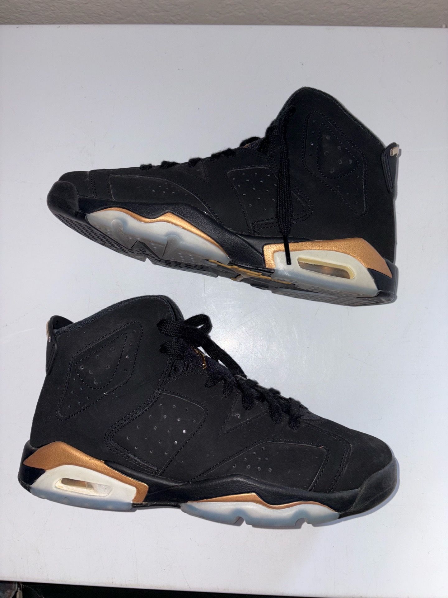 Jordan 6 dmp gold size 7