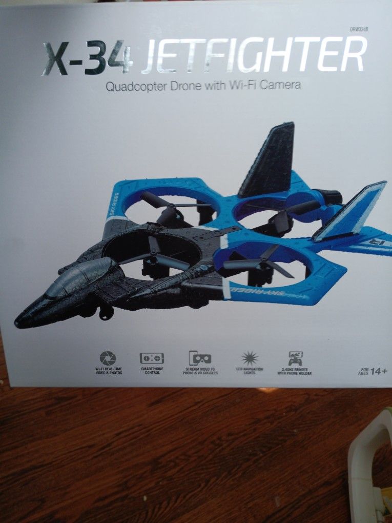 X34 Jetfighter Drone With WiFi Camera