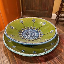 Serving Plate And Bowl From Portugal
