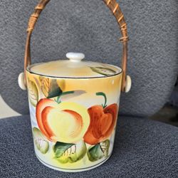 Vintage Ice Container Ceramic