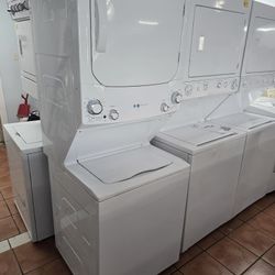 Washer And Dryer Stackable With Warranty Included 