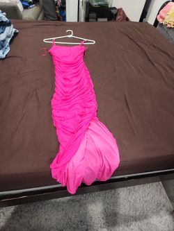 PINK DRESS PROM Small size
