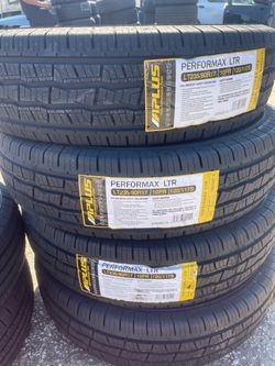 New tires LT235/80/17 Aplus performax tires $145 each tire plus tax
