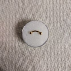 Alchemy Adornment 14k Curved Barbell 