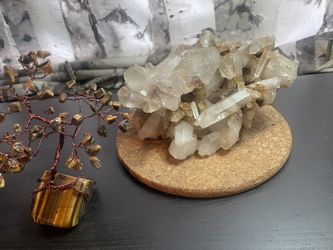 Quartz Cluster And Gem Trees