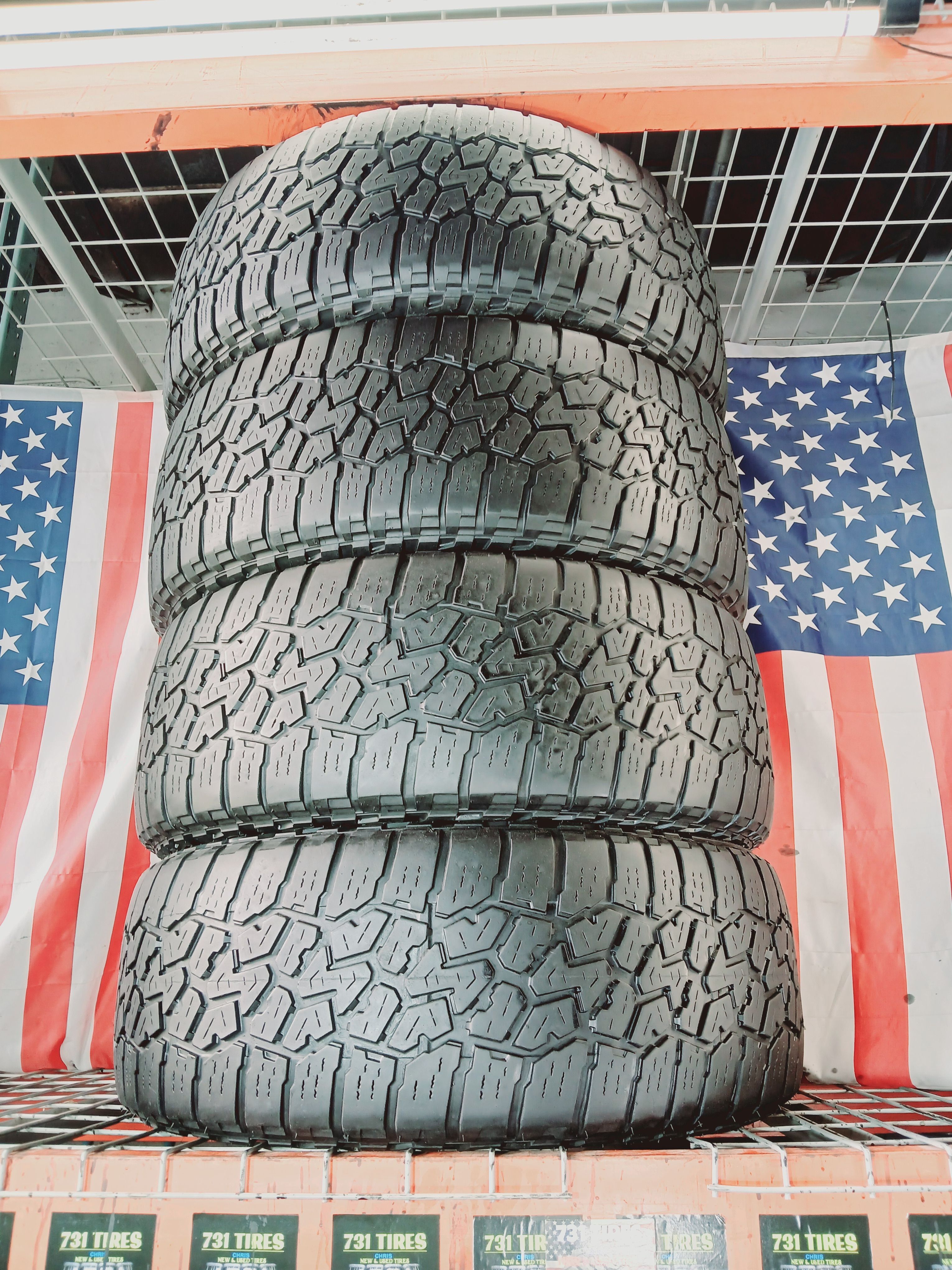 275/60R20 FALKEN WILDPEAK ATW3 ALL TERRAIN OFF-ROAD 4X4 MUD TERRAIN 275 60 20 F150 JEEP TUNDRA TACOMA TAHOE COLORADO F250 YUKON SUBURBAN SIERRA SILVER