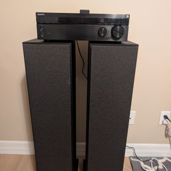 Polk monitors XT 70 Towers And Sony Str-dh190 Reciever