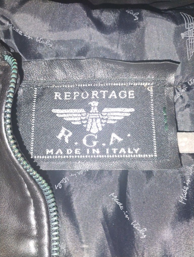 R.G.A. LEATHER JACKET