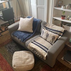Grey Loveseat/Sofa - Stone & Beam 