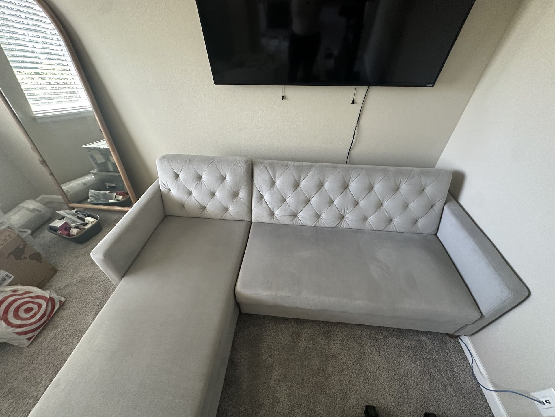 CosmoLiving by Cosmopolitan Liberty Sectional Storage Futon