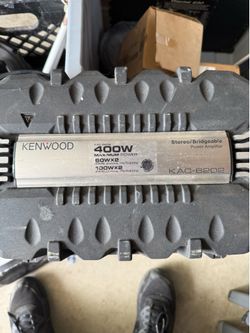 Kenwood KAC-6202 - Car y- Amplifier - 2-Channel
