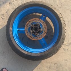 2007 GSXR Suzuki rear Rim 