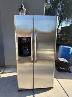 Frigidaire Stainless Steel Side-by-Side Refrigerator – 36” Wide