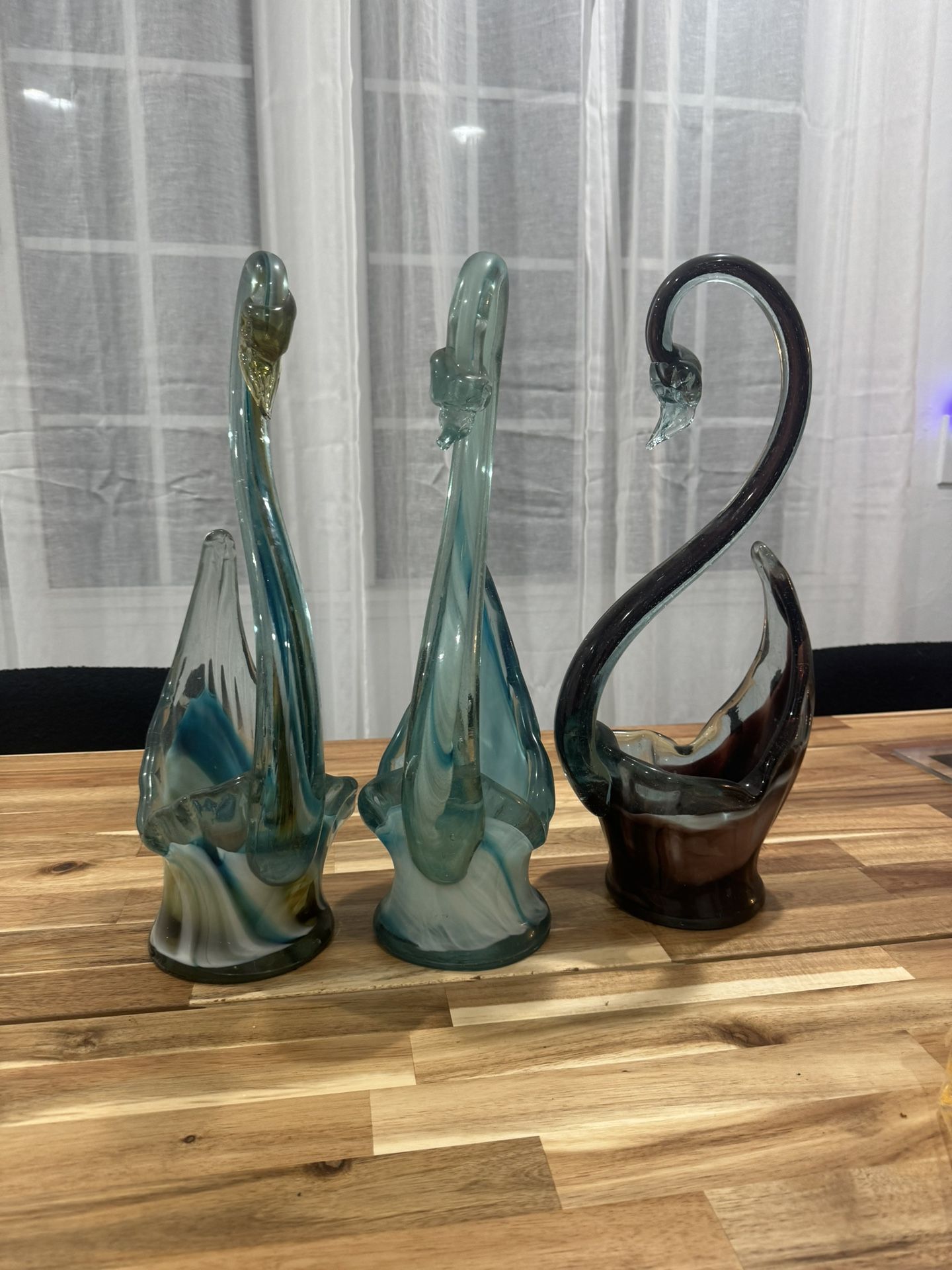 Glass Swans
