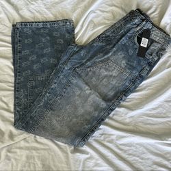 New Men’s Carpenter Flare Jeans