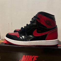 Jordan 1 Patent Breds Size 9.5 Ds