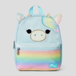 Squishmallows Blue Cow Mini Backpack 