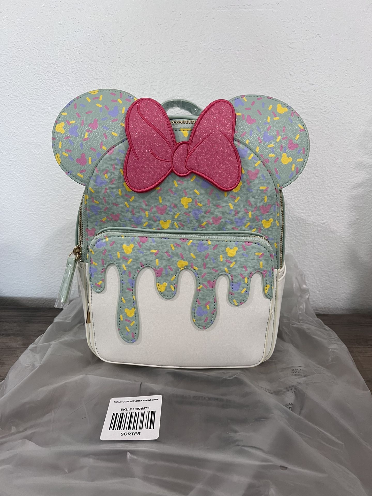 Danielle Nicole Minnie Ice Cream Backpack Danielle Nicole Minnie Mouse Ice Cream Mini Backpack main image 2