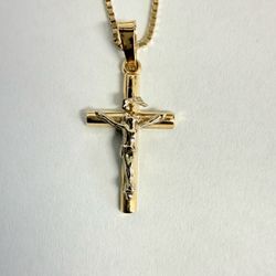 14K Gold Cross