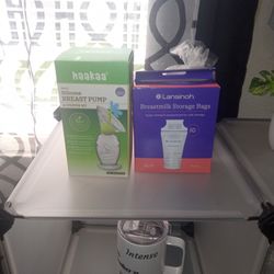 Silicon Breast Pump & Breastmilk Storage Bags