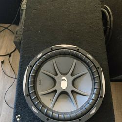 Kicker CVX Ground shaker Ported Box