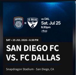 San Diego FC VS FC Dallas