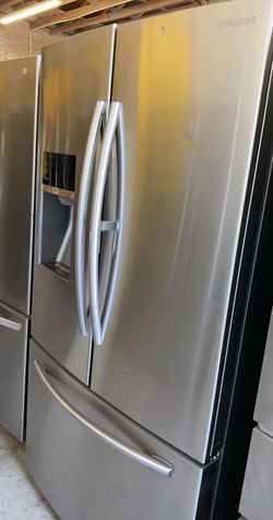 Samsung French Door Silver Fridge
