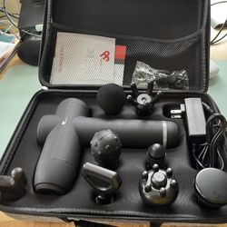 Aura Revive Massage Gun With 8 Attachments 