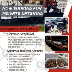 LIVE COOKING + ENTERTAINMENT FOOD ONLY
