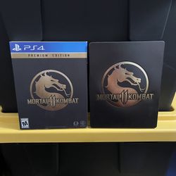 STEELBOOK Mortal Kombat 11 Premium Edition for Sony PlayStation 4 PS4 video game console system MK eleven